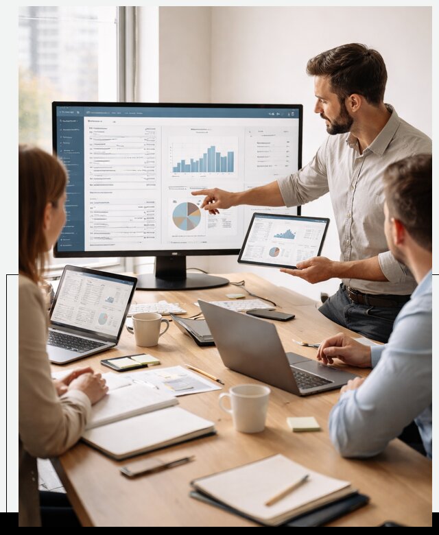 Разработка и внедрение ERP систем под бизнес в Липецке