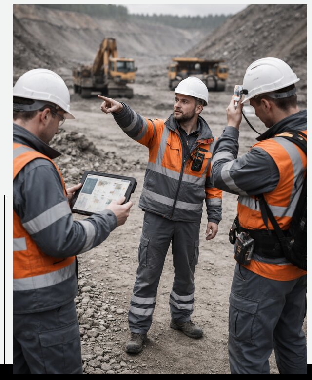 Система контроля персонала для горнодобывающей отрасли в Липецке