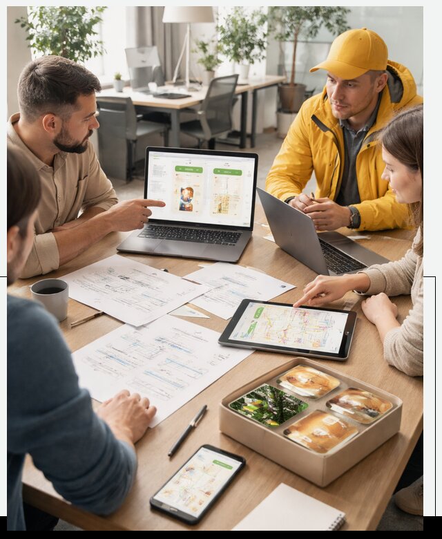 Разработка агрегатора доставки еды в Липецке от 15591 р., АвикейЛпц