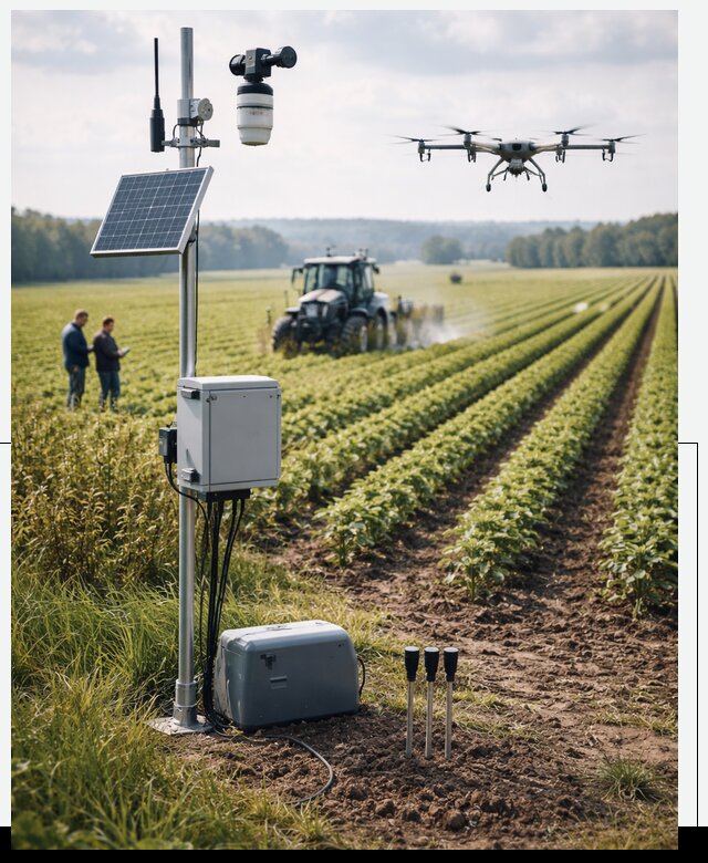 Разработка IoT мониторинга полей в Липецке от 8835 р. | АвикейЛпц